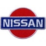 Nissan Nakış İşleme Arma Amblem Patch Logo 8x5,5 cm