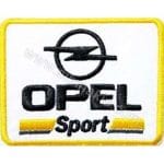 Opel Sport Nakış İşleme Arma Amblem Patch Logo 9x7 cm