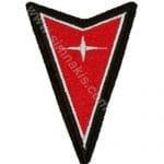 Pontiac Nakış İşleme Arma Amblem Patch Logo 9X5 cm