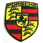 Porsche Logo Nakış İşleme Arma Amblemi Patch 9x7,5 cm