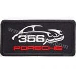 Porsche 356 Nakış İşleme Arma Amblem Patch Logo 10x4,5 cm