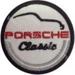 Porsche Classic Nakış İşleme Arma Amblem Patch Logo 8x8 cm