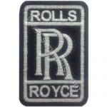 Rolls Royce Nakış İşleme Arma Amblem Patch Logo 9X6 cm