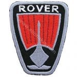 Rover 4x4 Nakış İşleme Arma Amblem Patch Logo Siyah 9x7,5 cm