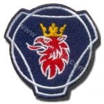 Saab Nakış İşleme Arması Amblem Patch Logo 8x8 cm