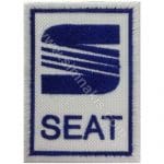 Seat Nakış İşleme Arması Amblem Patch Logo Yazı 9x6,5 cm