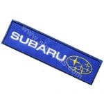 Subaru Logo Yazı Nakış İşleme Arma Amblem Patch 12,5x3 cm