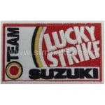 Suzuki Team Logo Nakış İşleme Arma Amblemi Patch 9x5,5 cm