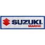 Suzuki Marine Logo Nakış İşleme Arması Amblem Patch 13x3,5 cm