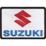 Suzuki Logo Nakış İşleme Arması Amblemi Patch 8x5,5 cm