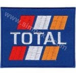 Total Logo Nakış İşleme Arma Amblem Patch 8x6,5 cm