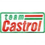 Castrol Team Logo Nakış İşleme Arma Amblem Patch 9x4 cm