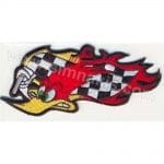 Otomobil Yarışı Logo Nakış İşleme Arma Amblemi Patch 12x5 cm