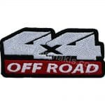 Off Road 4x4 Logo Nakış İşleme Arma Amblemi Patch 9x4 cm