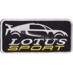 Lotus Sport Logo Nakış İşleme Arma Amblem Patch 10x4,5 cm