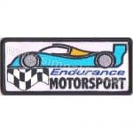 Motor Sport Logo Nakış İşleme Arma Amblem Patch 11,5 x 5 cm