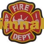 iş güvenliği fire yangın logo nakış işleme arma 9x9 cm