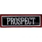 Motorcu Personel Yaka isimliği Prospect Nakış İşleme 9x3 cm isimlik