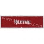 Personel Yaka Görev isimliği İşletme Nakış İşleme 7x.1.5 cm