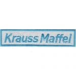 Personel Yaka isimliği Krauss Maffei Nakış İşleme 10,5x2,5 cm isimlik