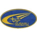 Subaru Team Logo Nakış İşleme Arma Patch 8,5x15,5 cm