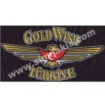 Goldwing Türkiye Mont Nakış İşleme Arma Patch Dokuma 30x14 cm