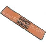 Gümrük Memuru Nakış Kolluk Kol Bantı 40x10 cm Cırt Bantlı