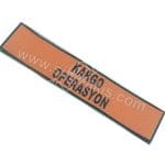 Kargo Operasyon Nakış Kolluk Kol Bantı 40x10 cm Cırt Bantlı