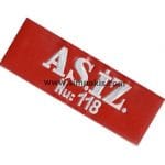 Askeri inzibat Karacı AS.İZ Nakış Kolluk Kol Bantı 40x10 cm Cırt Bantlı