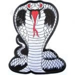 Kobra Yılanı Nakış işleme Arma Patch 26x21 cm
