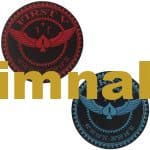First V Nakış İşleme Arma Patch Peç 26x26 cm