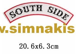 South Side Serpents nakış işleme arma patch peç yama kobra 3 parça - Görsel 3
