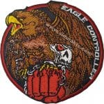 Eagle Controller nakış işleme arma patch peç 9,5x9,5 cm