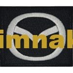 Mazda Logo Nakış İşleme Arma Amblemi Patch 6x5 cm