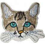 Kedi kedicik nakış işleme arma patch peç 5x6 cm