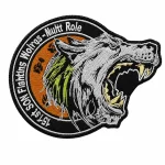 151 Filo Multi Role Kurt Figürlü Askeri Filo Nakış Arması 9x12 cm
