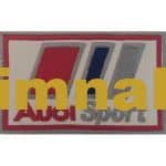 Audi Nakış İşleme Arma nakış işleme patch peç 9x5,5 cm