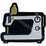 Dikiş Makinesi Nakış işleme Arma Patch 7x6 cm
