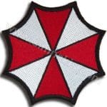 Umbrella nakış işleme arma patch 7x7 cm
