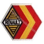 Renault Nakış İşleme Arması Renk 8x7
