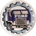 Ford Truck Nakış İşleme Arma patch peç 9x9 cm