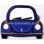 Volkswagen Otomobil Mavi Nakış İşleme Arması 11x8.5 cm
