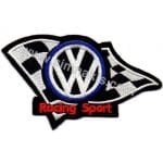 Volkswagen Nakış İşleme Arması Bayraklı 10x6