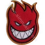 Alev nakış işleme arma patch 9x6,5 cm