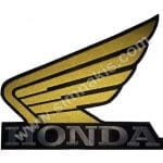 Honda nakış işleme arma patch 11x9 cm 26,5x22,5 cm