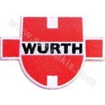 Würth Firma Logo nakış işleme arma patch 9x7