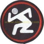 Karakter Logo nakış işleme arma 7x7 cm