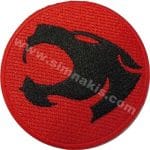 Çakal Logo nakış işleme arma 7x7 cm