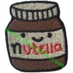 Nutella nakış işleme arma patch peç 8x7 c5