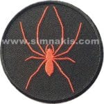 Örümcek nakış işleme arma 8x8 cm